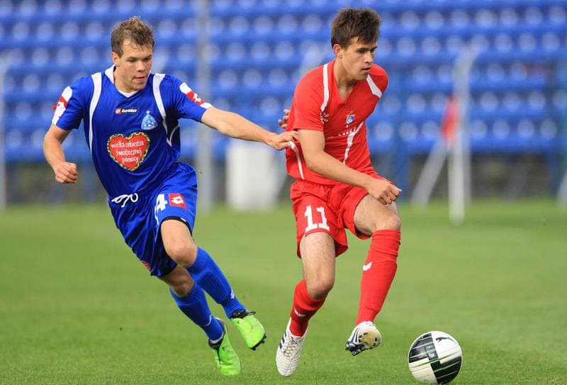 Football. Mlodziezowa Ekstraklasa. Ruch Chorzow - Gornik Zabrze. 30.08.2010