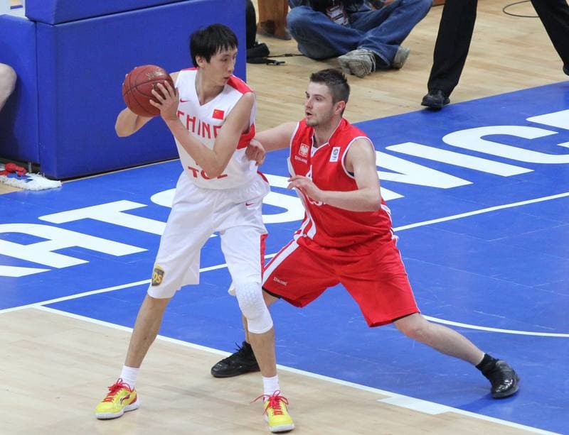 Basketball. Friendly Match. Poland - China. 21.07.2012