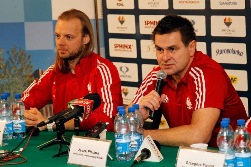 Ice Hockey. Poland national team. Press Conference. 16.12.2015