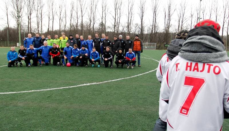 Football. Wielka Orkiestra Swiatecznej Pomocy. Slaskie Oldboye - Slascy Trenerzy. 12.01.2014