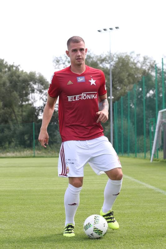 Football. Wisla Krakow. Photo Session. 03.08.2016