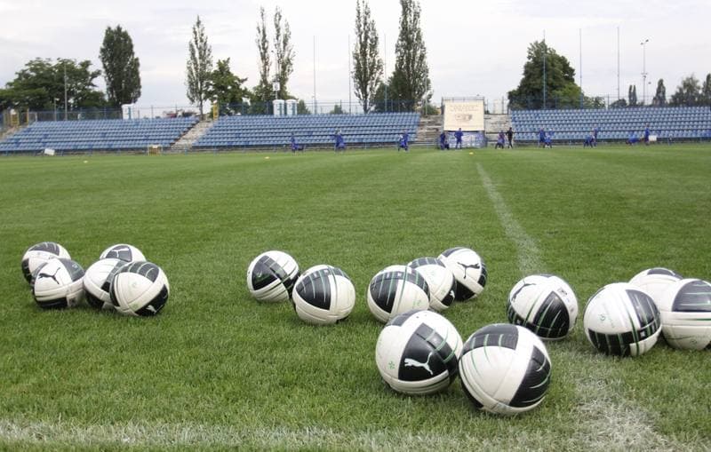 Football. Ruch Chorzow. Training. 12.06.2012