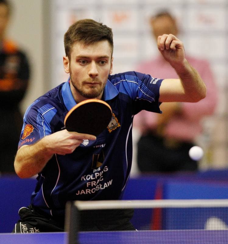 Table Tennis. Superliga. Polonia Bytom - PKS Kolping Frac Jaroslaw. 10.03.2016