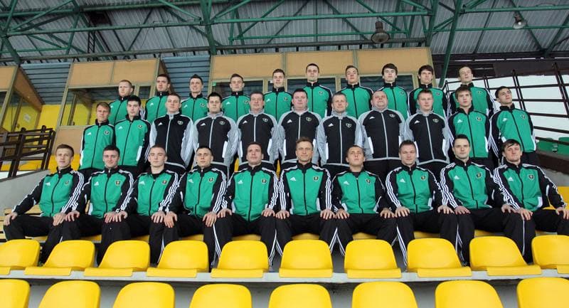 Football. GKS Katowice. Training. 14.02.2013