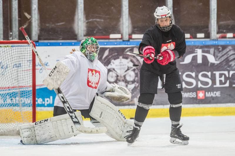 Ice Hockey. Poland national team. Training. 24.09.2019