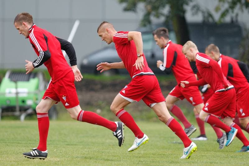 Football. Gornik Zabrze. Training. 20.06.2016