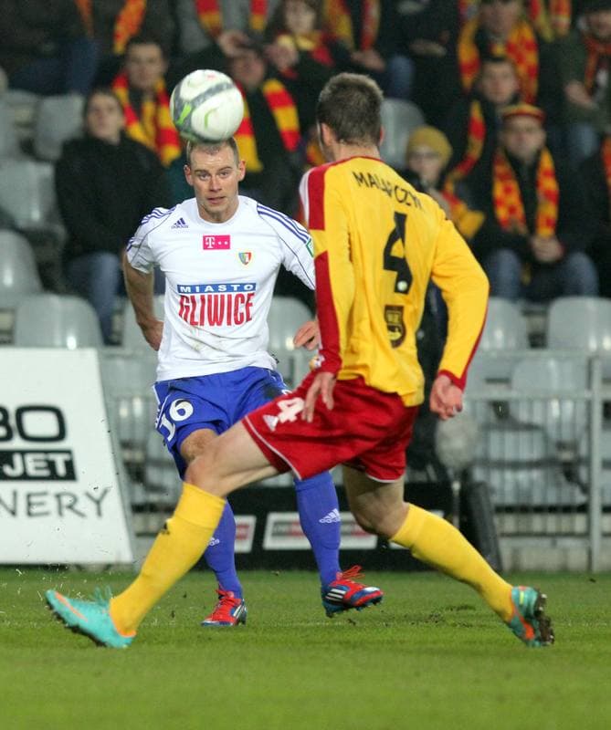Football. T-Mobile Ekstraklasa. Korona Kielce - Piast Gliwice. 23.11.2012