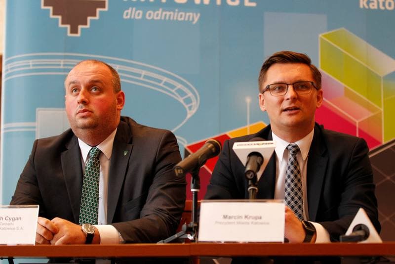Ice Hockey. GKS Katowice. Press Conference. 07.07.2016
