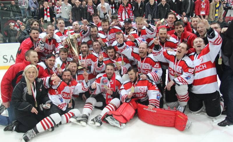 Ice Hockey. Polska Liga Hokejowa. JKH GKS Jastrzebie - Comarch Cracovia Krakow. 29.03.2013