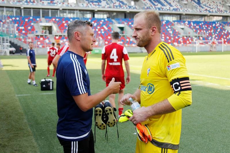 Football. Sparing. Gornik Zabrze - Karpaty Lwow. 11.07.2016
