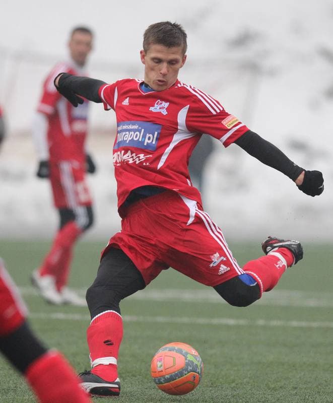 Football. Sparing. Podbeskidzie Bielsko-Biala - Rakow Czestochowa. 16.02.2013