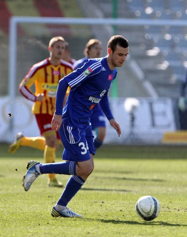 Football. T-mobile Ekstraklasa. Korona Kielce - Ruch Chorzow. 16.03.2013