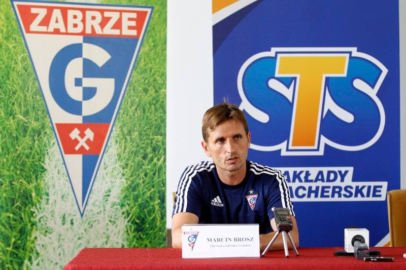 Football. Gornik Zabrze. Press Conference. 04.08.2016