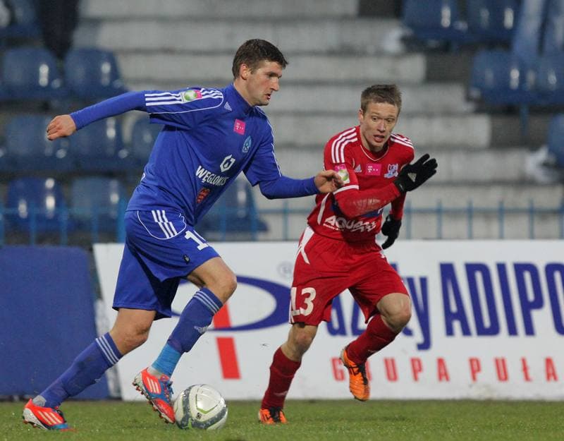 Football. T-Mobile Ekstraklasa. Ruch Chorzow - Podbeskidzie Bielsko-Biala. 18.03.2012