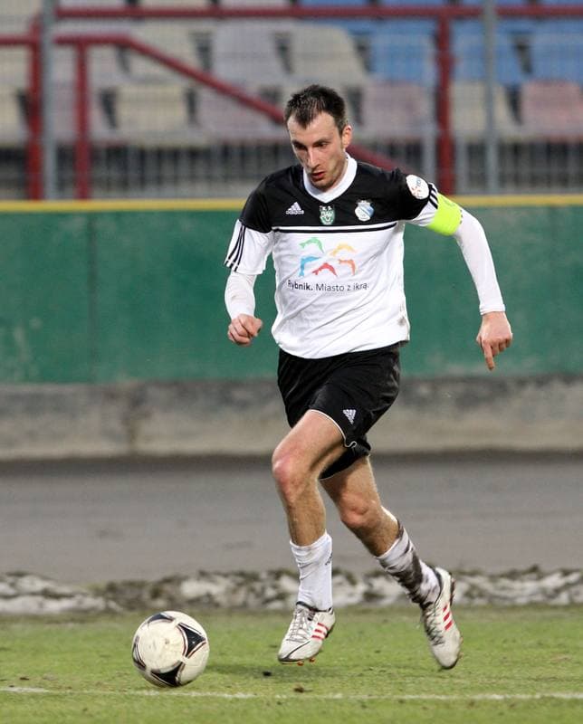 Football. II liga - grupa Zachodnia. Energetyk ROW Rybnik - Tur Turek. 12.04.2013