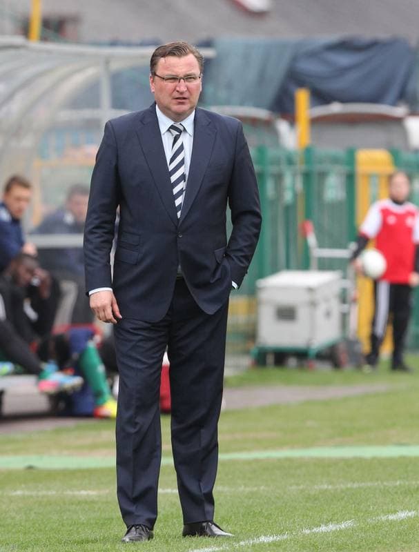 Football. T-Mobile Ekstraklasa. Podbeskidzie Bielsko-Biala - GKS Belchatow. 20.04.2013