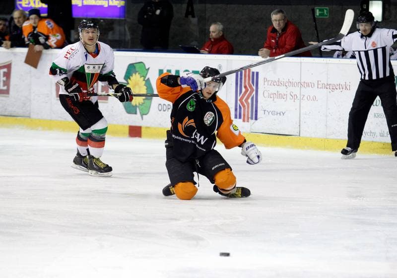 Ice Hockey. Polska Hokej Liga. GKS Tychy - JKH GKS Jastrzebie. 30.11.2014