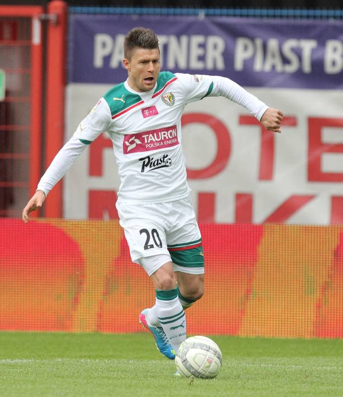 Football. T-Mobile Ekstraklasa. Piast Gliwice - Slask Wroclaw. 12.05.2013