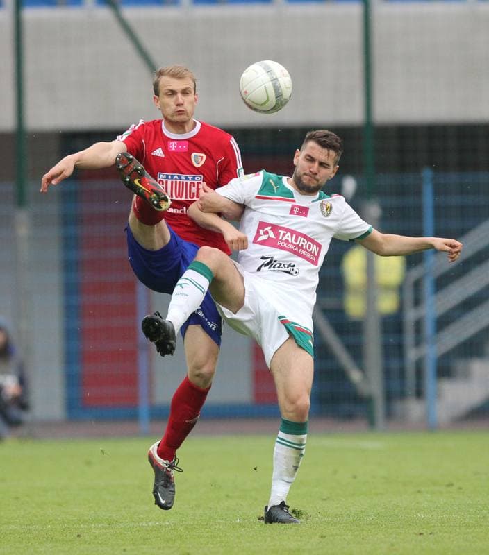 Football. T-Mobile Ekstraklasa. Piast Gliwice - Slask Wroclaw. 12.05.2013