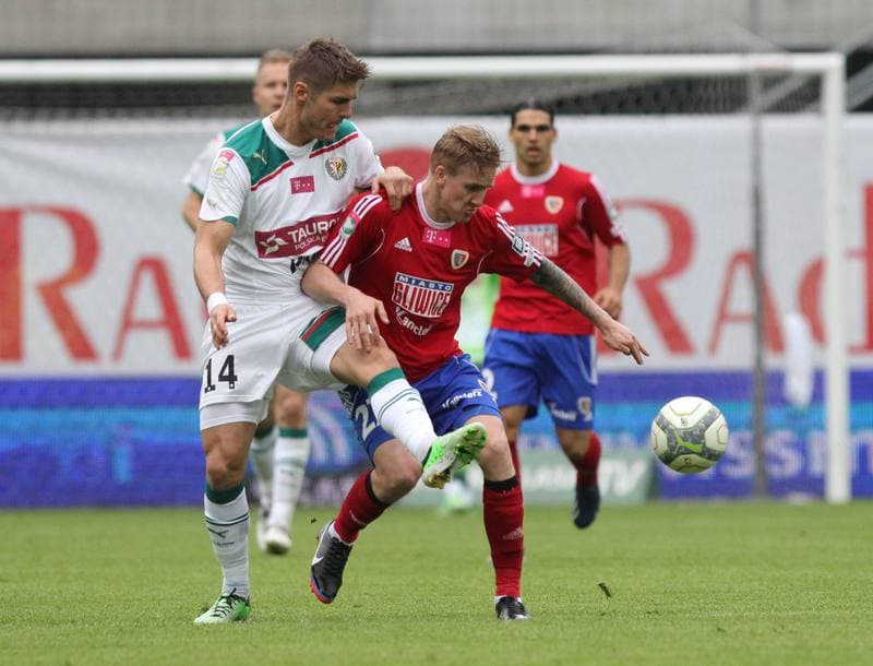 Football. T-Mobile Ekstraklasa. Piast Gliwice - Slask Wroclaw. 12.05.2013