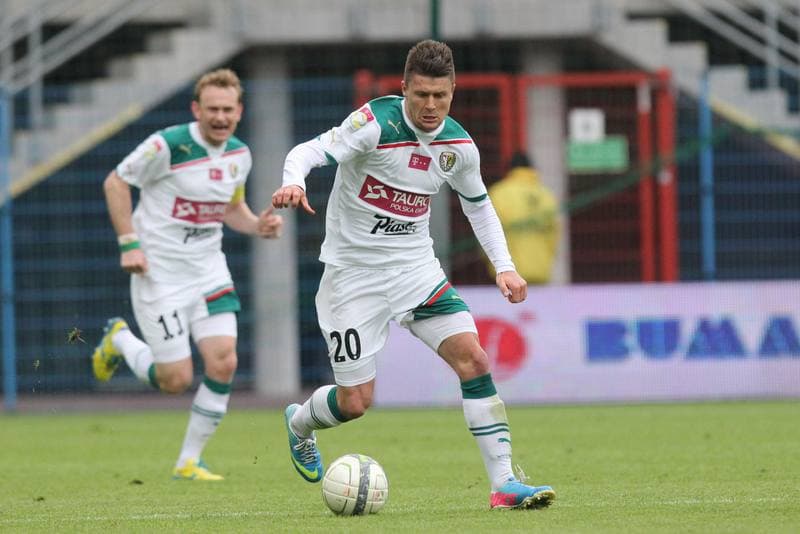 Football. T-Mobile Ekstraklasa. Piast Gliwice - Slask Wroclaw. 12.05.2013