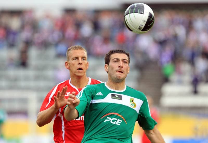 Football. T-Mobile Ekstraklasa. Gornik Zabrze - GKS Belchatow. 20.08.2011