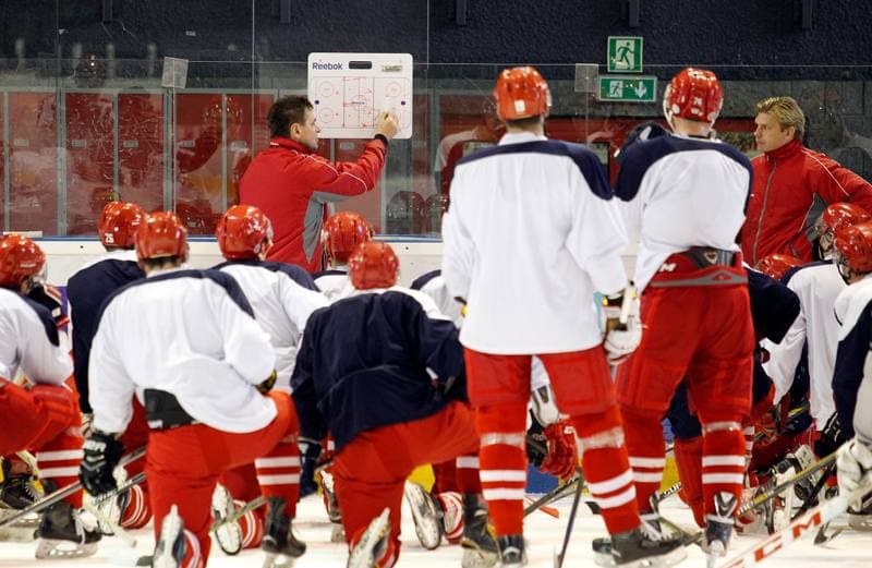Ice Hockey. Poland national team. Training. 14.04.2025