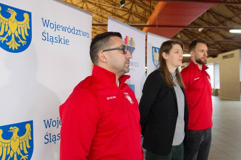 Ice Hockey. Poland national team. Press Conference. 15.12.2020