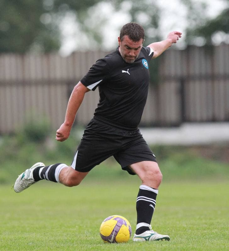 Football. Polish Cup. Naprzod Lipiny - Reprezentacja Slaskich Oldboyow. 22.08.2014