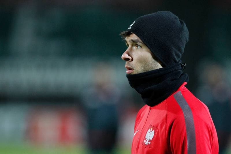 Football. Poland U21. Training. 10.11.2016