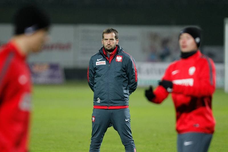 Football. Poland U21. Training. 10.11.2016
