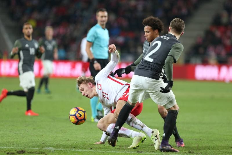 Football. International Friendly. Poland U21 - Germany U21. 15.11.2016