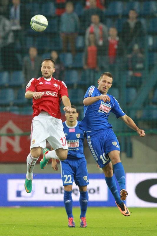 Football. T-Mobile Ekstraklasa. Wisla Krakow - Piast Gliwice. 13.09.2013