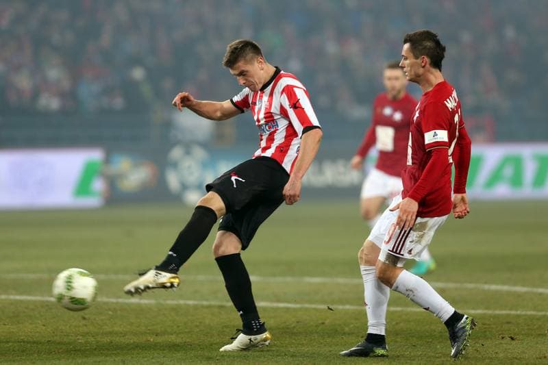 Football. Lotto Ekstraklasa. Wisla Krakow - Cracovia Krakow. 10.12.2016
