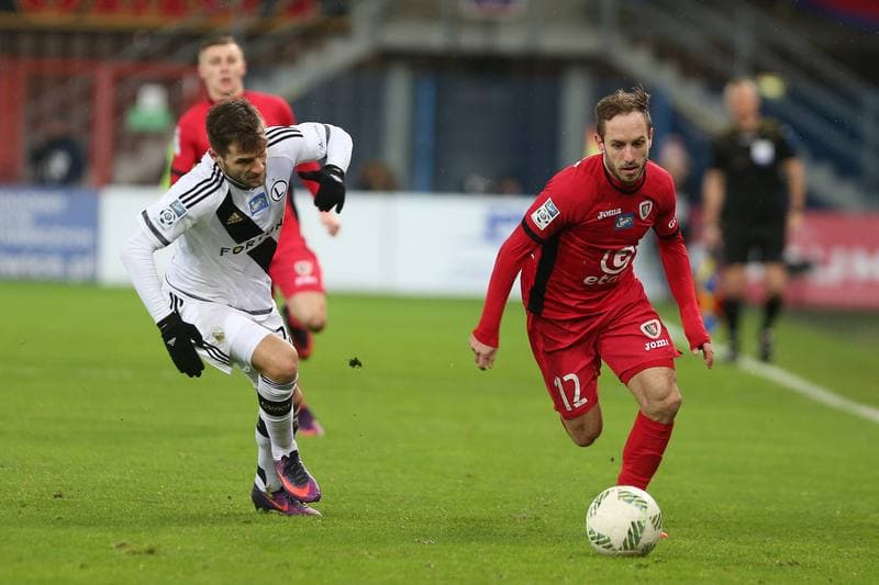 Football. Lotto Ekstraklasa. Piast Gliwice - Legia Warsaw. 11.12.2016