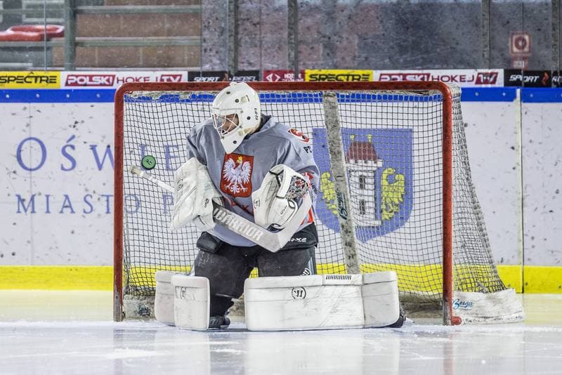 Ice Hockey. Poland national team. Training. 13.04.2021