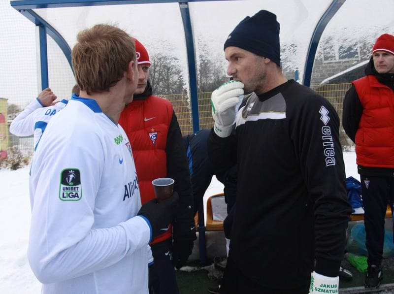 Football. Sparing. Gornik Zabrze - Korona Kielce. 02.02.2010