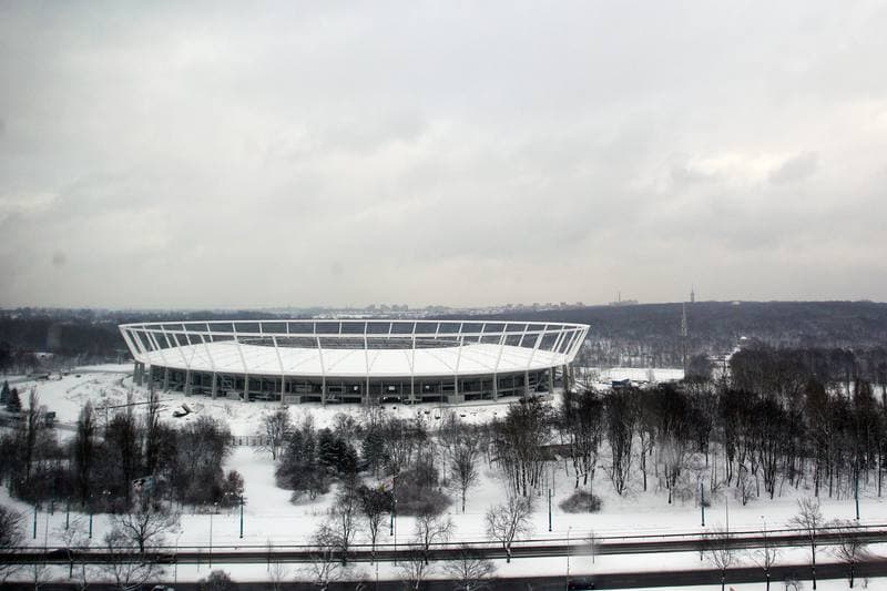 Football. Stadion Slaski. Press Conference. 04.01.2017