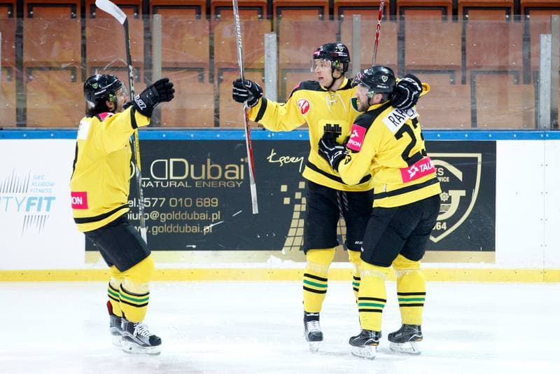 Ice Hockey. Tauron Hokej Liga. Tauron KH GKS Katowice - MH Automatyka Gdansk. 10.01.2017