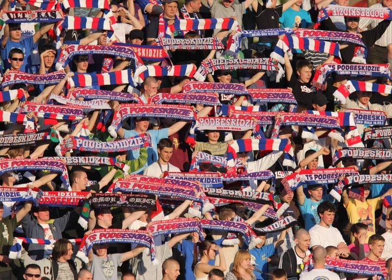 Football. I liga. Podbeskidzie Bielsko-Biala - Piast Gliwice. 11.05.2011