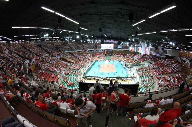 Volleyball. World League. Poland - Brazil. 29.06.2011