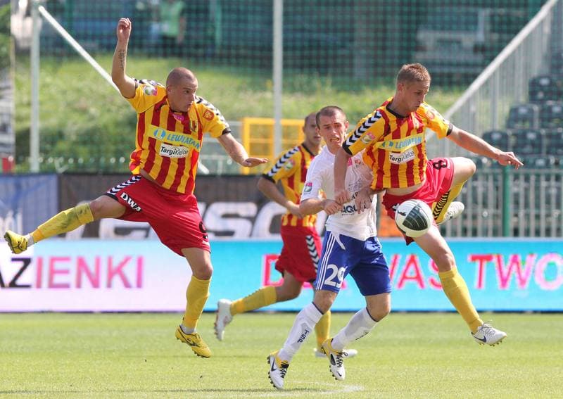 Football. T-Mobile Ekstraklasa. Podbeskidzie Bielsko-Biala - Korona Kielce. 27.08.2011