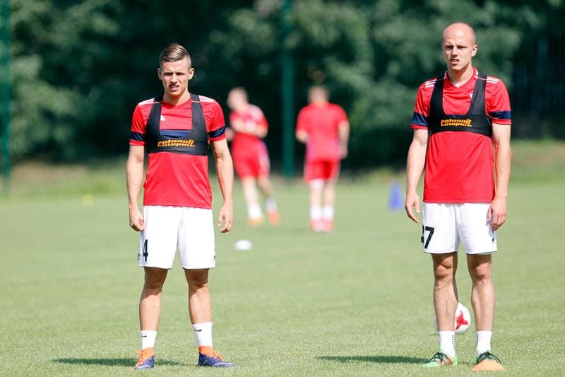Football. Gornik Zabrze. Training. 11.08.2017