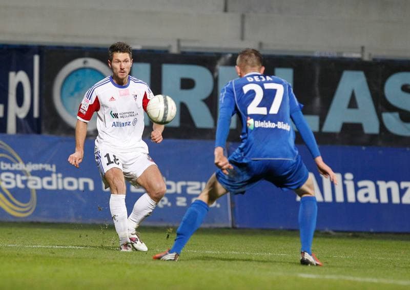 Football. Polish Cup. Gornik Zabrze - Podbeskidzie Bielsko Biala. 28.10.2014