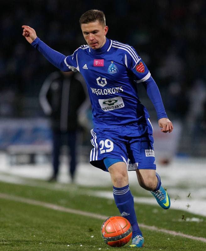 Football. T-Mobile Ekstraklasa. Ruch Chorzow - Gornik Zabrze. 04.10.2014