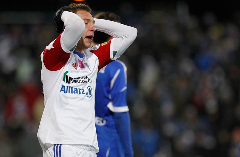 Football. T-Mobile Ekstraklasa. Ruch Chorzow - Gornik Zabrze. 04.10.2014