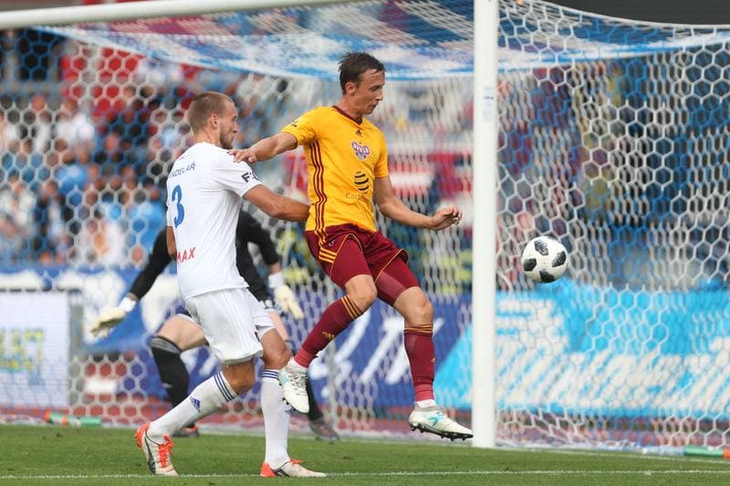Football. Fortuna:Liga. Banik Ostrava - Dukla Praha. 25.08.2018