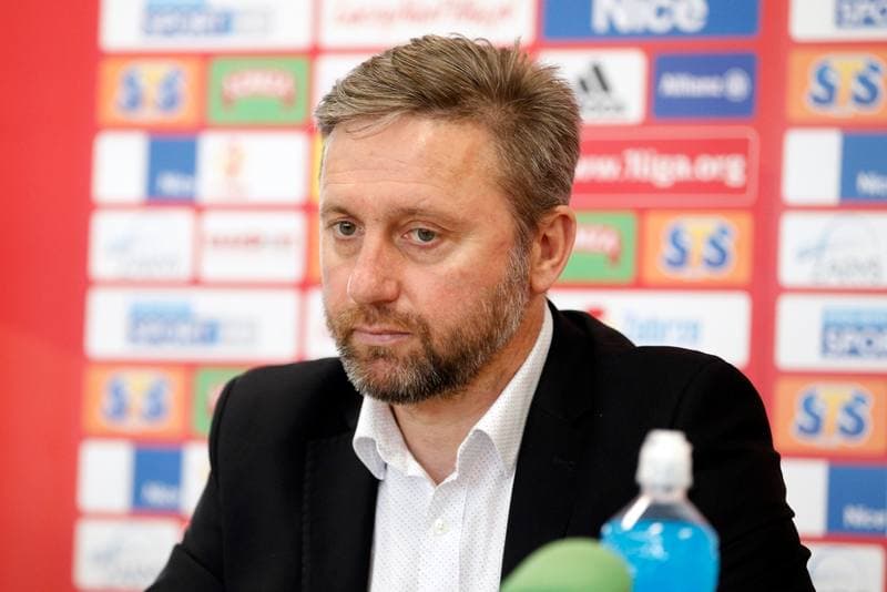 Football. Gornik Zabrze. Press Conference. 15.05.2017