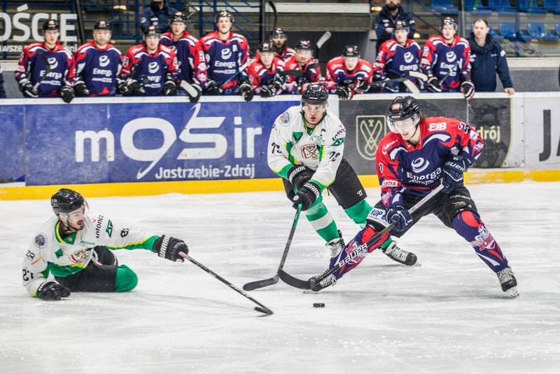 Ice Hockey. Polska Hokej Liga. JKH GKS Jastrzebie - KH Energa Torun. 23.02.2022