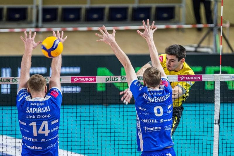 Volleyball. PlusLiga. GKS Katowice - Slepsk Malow Suwalki. 25.02.2022
